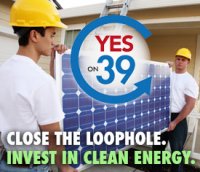 YES on 39: Close the Loophole, Invest in Clean Energy